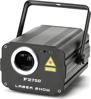 Immagine prodotto di DMX 512 Scanner luce laser, RGB colorato, luci laser per feste natalizie DJ disco, F2750 NERO, spina UE