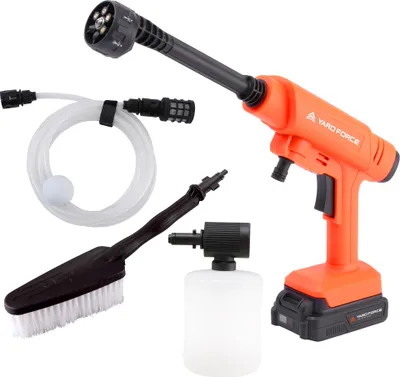 Produktbild von Yardforce Mitteldruckreiniger LW C02B mit einstellbarer 5-in-1-Düse orange-schwarz One Size