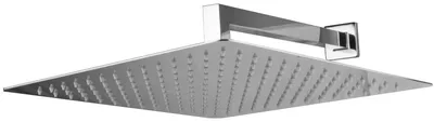 Produktbild von PaulGurkes Duschkopf eckig 40cm mit Wandarm Set Brausekopf Regendusche