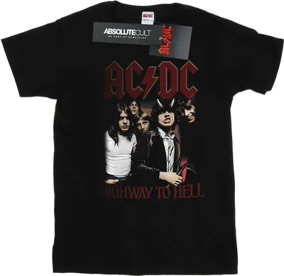 Produktbild von AC/DC - "Highway To Hell" T-Shirt für Damen BI5217 (XL) (Schwarz)