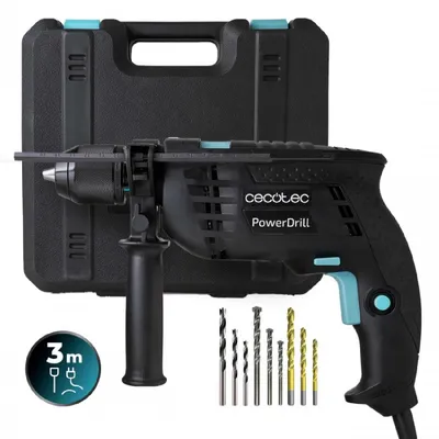 Immagine prodotto di Trapano elettrico a percussione Cecotec PowerDrill 850 EasyAdjust, 850 W