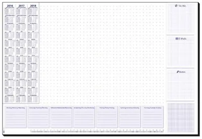 Produktbild von SIGEL HO355 Papier-Schreibunterlage, Lilac, 595x410 mm, 30 Blatt