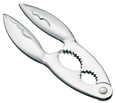 Produktbild von MasterClass Edelstahl-Krabbenscheren, 17 cm, Silber