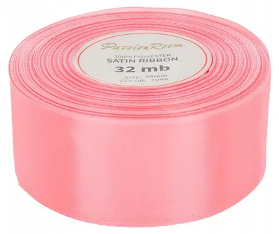 Obrázek produktu pro PassionRoom Saténová stuha svatební dekorativní lososová 38mm