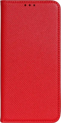 Produktbild von cofi1453 Buch Tasche "Smart" kompatibel mit SAMSUNG GALAXY A22 5G ( A226B ) Handy Hülle Etui Brieftasche Schutzhülle mit Standfunktion, Kartenfach Rot
