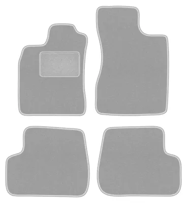 Obrázok produktu pre Velúrové autokoberce pre: Renault Twingo I 1993-2006 (hatchback) – sada 4 ks, sivé, na mieru – Wielganizator OSLO
