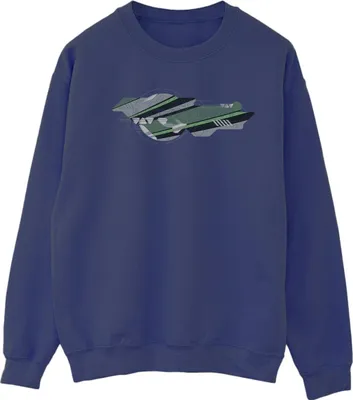 Produktbild von Disney - "Lightyear Graphic Title" Sweatshirt für Damen BI25145 (XXL) (Marineblau)