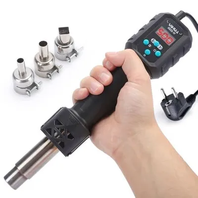 Zdjęcie produktu dla Pistolet na gorące powietrze yihua 8858 iv do lutowania DIY