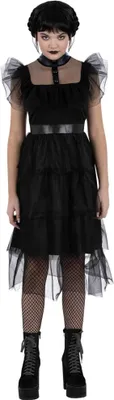 Produktbild von Smiffys - Kostüm-Kleid Abschlussball - Mädchen SM1456 (146-152) (Schwarz)