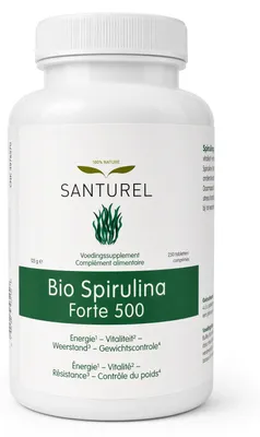 Obrázok produktu pre SanturelSpirulina Forte 500 – 250 tabliet