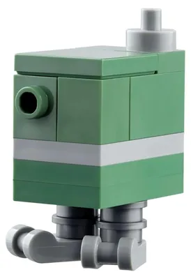 Productafbeelding van LEGO Minifiguur Gonk Droid (GNK Power Droid), zandgroen (sw1111) – nieuw