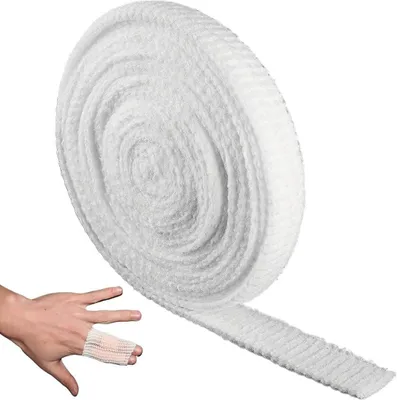 Produktbild von Elastischer Mesh-Wundverband 25 cm - flexible Netbandage für Wundversorgung
