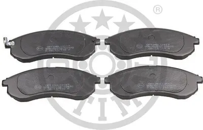 Produktbild von OPTIMAL Bremsbeläge Satz Vorne Bremsklötze für MITSUBISHI L 200 (K7T, K6T) BP-12117