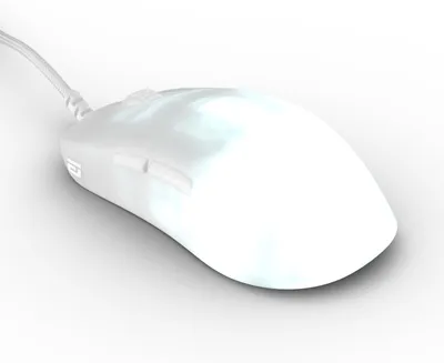 Obrázok produktu pre Herná myš OP1 RGB s presným senzorom, mechanickými spínačmi GX a RGB podsvietením – farba: biela