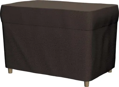 Produktbild von Dekoria Bezug für Fußhocker Strandmon, braun,