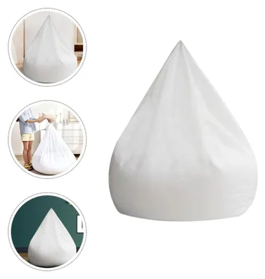 Produktbild von Ersatzbezug für Sitzsack 90X80X80Cm aus Netzgewebe, Innenhülle ohne Füllung für Wohnzimmer und Entspannung