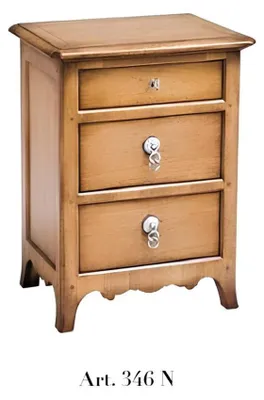 Produktbild von Nachttisch Nachtschrank Kommode Konsole Beistell mit Schublade Konsolen Designer