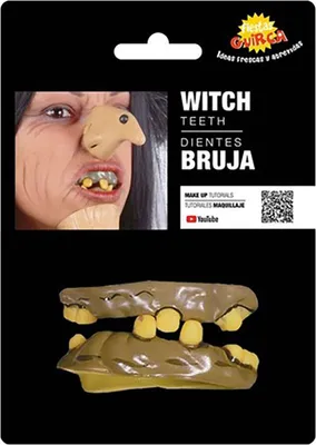 Produktbild von Guirca Hexenzähne    One Size