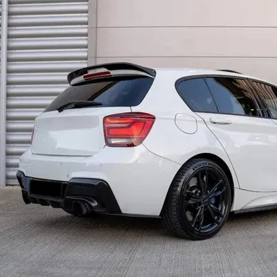 Image de Spoiler arrière, matériau ABS durable, installation facile, couleur noire