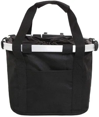 Immagine prodotto di Cestino pieghevole per bicicletta, cestino rimovibile da manubrio, cestino in tela per borsa da bicicletta, borsa della spesa per animali domestici
