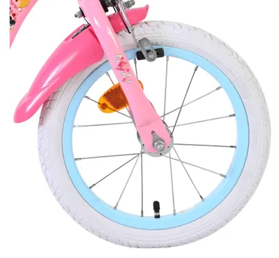 Produktbild von Magic Royals Kinderfahrrad - Mädchenmodell - 14 Zoll - Rosa - Mit zwei Handbremsen