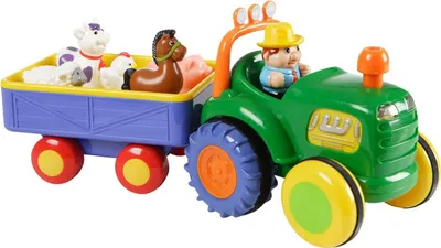 Produktbild von Dumel Interaktiver Bauernhof-Traktor – Spricht, spielt & leuchtet, ab 12 Monaten