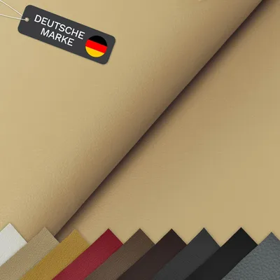Produktbild von Lycce Kunstleder Meterware soft | 68.000 Scheuertouren | 1 lfm x 1,40 m breiter Polsterstoff für versch. DIY Projekte, als Möbelstoff & zur Reparatur | hohe Lichtechtheit | 430 g / m² | versch. Farben