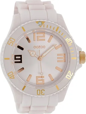 Oozoo Cinturino Per Orologio In Pelle Sabbia 22mm - Con Fibbia Argentea E Barre A Molla Incluse - 2
