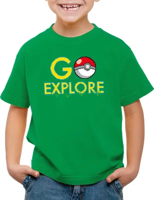 Produktbild von BaumwolleCloud GO Explore Kinder T-Shirt monster spiel online