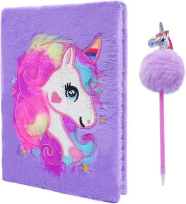 Produktbild von Notizbuch, Einhorn, 21.5 x 14.8 x 2.3 cm, 160 Seiten, für Mädchen