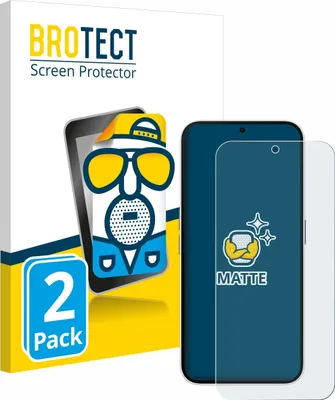 Produktbild von 2x BROTECT Schutzfolie für Nothing Phone (2a) Displayschutz Displayschutzfolie Folie Matt Entspiegelungsfolie