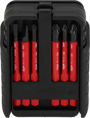 Produktbild von Wiha 43162, 35 mm, 112 mm, 213 g, 187 mm, 12 Stück(e), Pozidriv, PlusMinus, Phillips