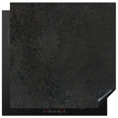 Obrázok produktu pre MuchoWow® Kryt na varnú dosku - Ochrana pred indukciou - 78x78 cm - Vinylová podložka na varnú dosku - Zväčšuje veľkosť pracovnej dosky - Kryt na sklokeramickú varnú dosku - Kuchynská dekorácia - Jednodielna - Betón - Cement - Sivá - Ochrana pred indukciou - Jednodielna