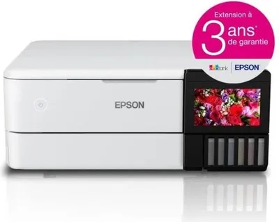 Immagine prodotto di Stampante multifunzione Epson Ecotank ET-8500, a getto d'inchiostro, a colori, A4, 32 ppm