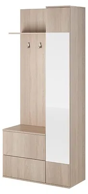 Produktbild von Garderobe Garderobenset Garderoben Schuhschrank Spiegel Paneel Flur Schrank