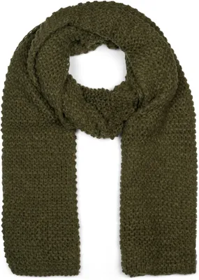 Image de styleBREAKER Longue écharpe en tricot pour femme avec motif de vagues, chaude écharpe en tricot d'hiver Unicolore 01018168