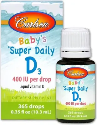 Image de Carlson Labs Baby's Super Daily D3 400 iu 10 ml 6673