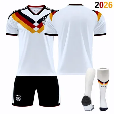 Immagine prodotto di No name no number Maglia da calcio della Germania per i Mondiali 2026, per bambini e adulti. TAGLIA:XXL