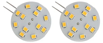 Produktbild von Spectrum G4 LED-Lampe Mini 2W 190lm 3000K warmweiß 12V 2 Stück