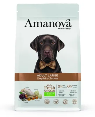 Produktbild von Amanova Hundefutter für große Hühnerrassen