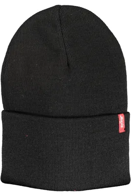 Produktbild von Stylische schwarze Herren-Mütze mit Logo für den Alltag