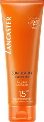Produktbild von Lancaster Sun Beauty Sublime Tan Body Milk Spf15 250ml