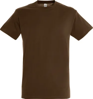 Produktbild von SOLS Regent Herren T-Shirt, Kurzarm PC288 (2XL) (Braun)