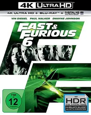 Produktbild von Fast & Furious 6 - Extended Version(4k UHD)