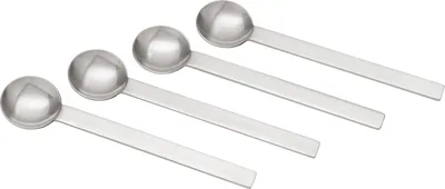 Image de Blomus - Cuillères à cappuccino UTILO - Ensemble de 4 cuillères en acier inoxydable mat