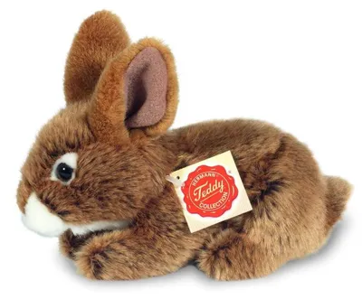Zdjęcie produktu dla Miś Hermann królik siedzący, przytulanka, miękka zabawka, brązowy, 19 cm, 937098