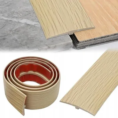 Zdjęcie produktu dla Listwa przejściowa profil t szara aluminiowa do podłogi 3 m x 5 cm