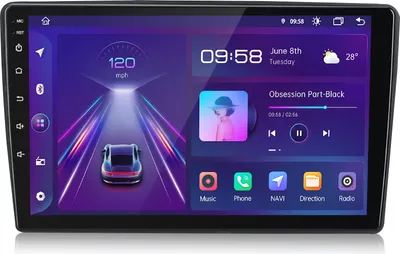 Immagine prodotto di 4+64G 10 "Android 15 Car Radio Carplay GPS Navi WIFI BT 4G DAB+ USB SWC per Citroen C5 2008-2017 8-core