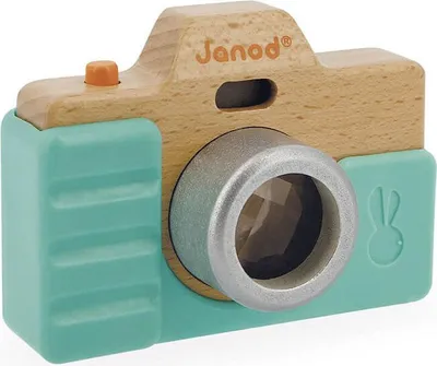 Produktbild von JANOD Camera, Musikspielzeug, 1,5 Jahr(e), LR44, Mintfarbe, Silber, Holz
