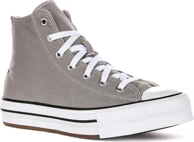 Obrázok produktu pre Converse Chuck Taylor All Star Eva Lift Junior Textil Sneaker in Grau - 3.5 UK - 36 EU - 4 US / Grey